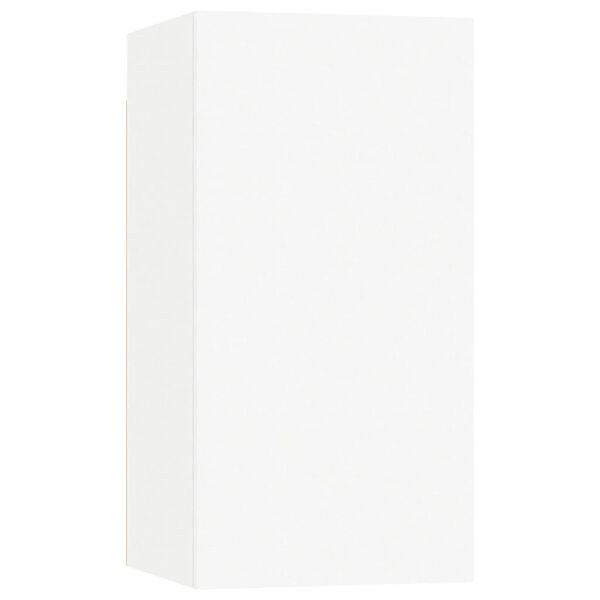 vidaXL TV-Schr&auml;nke 7 Stk. Wei&szlig; 30,5x30x60 cm Holzwerkstoff
