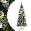 vidaXL K&uuml;nstlicher Weihnachtsbaum mit 300 LEDs mit St&auml;nder Gr&uuml;n 180 cm