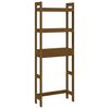 vidaXL Toilettenregal Honigbraun 63x26x171 cm Massivholz Kiefer