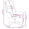 vidaXL Relaxsessel Braun Samt