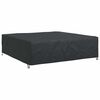 vidaXL Möbelbezug Uni Schwarz 260 x 260 x 90 cm 600D