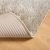 vidaXL Teppich ISTAN Hochflor Gl&auml;nzend Beige 80x150 cm