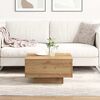 vidaXL Couchtisch Artisan-Eiche 55 x 55 x 31 cm