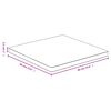 vidaXL Tischplatte 60x60x2,5 cm Bambus