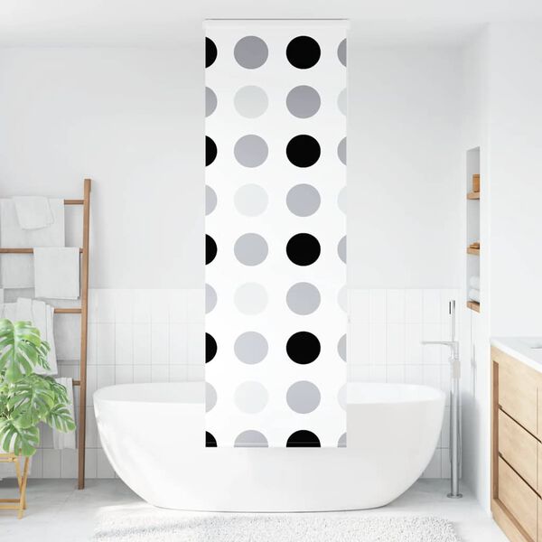 vidaXL Duschrollo mit Kassette 80x240 cm Stoffbreite 76 cm