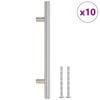 vidaXL M&ouml;belgriffe 10 Stk. Silbern 160 mm Edelstahl