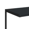 vidaXL Beistelltisch mit Rollen Schwarz 55x35x70 cm Holzwerkstoff