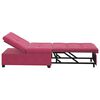 vidaXL Schlafsofa Weinrot 194 x 67 x 82 cm Samt