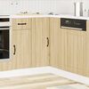 vidaXL K&uuml;chen-Eckunterschrank Lucca Sonoma-Eiche Holzwerkstoff