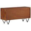 vidaXL Sideboard 110x35x56 cm Massivholz Mango