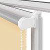 vidaXL Verdunkelungsrollo Beige 145x130 cm Stoffbreite 141,6 cm