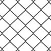 vidaXL Zaunpfosten Grau 25 x 1,6 m (60 x 60 mm Gewebe) Stahl und PVC