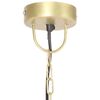 vidaXL H&auml;ngelampe Industriestil 25 W Messing Rund 30 cm E27