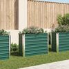 vidaXL Garten-Hochbeet Verzinkter Stahl 100x40x77 cm Gr&uuml;n