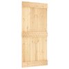 vidaXL T&uuml;r NARVIK 95x210 cm Massivholz Kiefer