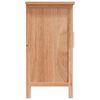 vidaXL Waschbeckenunterschrank 66x29x61,5 cm Massivholz Nussbaum
