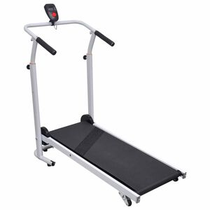 vidaXL Mini-Laufband Klappbar 93x36 cm Schwarz