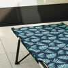 vidaXL Klapp Schlafbett f&uuml;rs Camping Blatt 2 pcs Wald 206 x 76 x 74 cm