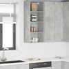 vidaXL H&auml;ngeschrank Beton Grau 40 x 29,5 x 100 cm Holzwerkstoff