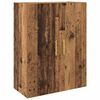 vidaXL Wandschrank 2 pcs Altholz 69,5 x 34 x 90 cm Holzwerkstoff