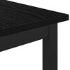 vidaXL Bank Schwarz Eichen-Optik 80 x 35 x 45 cm Holzwerkstoff