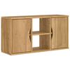 vidaXL TV-Schrank ODDA 79x24x40 cm Massivholz Kiefer