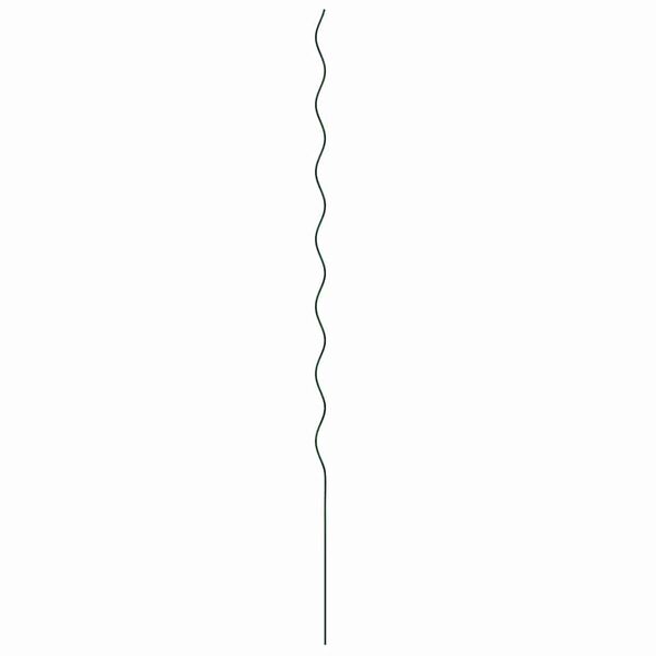 vidaXL Pflanzenst&uuml;tze 5 pcs Gr&uuml;n 110 x 0.6 x 0.6 cm Stahl