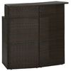 vidaXL 3-tlg. Gartenbar-Set Braun