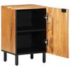 vidaXL Badezimmerschrank Braun 38 x 33 x 58 cm Massivholz Mango
