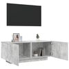 vidaXL TV-Schrank Betongrau 100x35x40 cm Holzwerkstoff