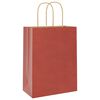 vidaXL Papiertragetaschen 50 Stk. mit Henkeln Rot 21x11x28 cm