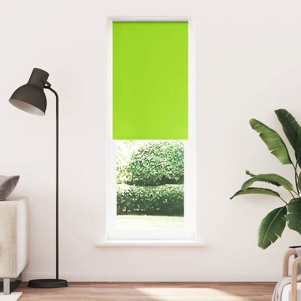 vidaXL Verdunkelungsrollo Gr&uuml;n 70x210 cm Stoffbreite 65,7 cm Polyester