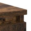 vidaXL Sideboard mit Schublade R&auml;uchereiche 71x35x65 cm Holzwerkstoff