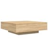 vidaXL Couchtisch Sonoma-Eiche 100x100x31 cm Holzwerkstoff