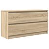 vidaXL TV-Schrank Sonoma-Eiche 100x35x54 cm Holzwerkstoff