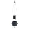LECHUZA H&auml;ngeampel BOLA Color 23 ALL-IN-ONE Schiefergrau