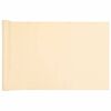 vidaXL Balkon-Sichtschutz Creme 800x90 cm PVC