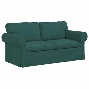 vidaXL Sofa Dunkelgr&uuml;n 175 x 82 x 80 cm Stoff