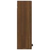 vidaXL Bad-Spiegelschrank Braun Eichen-Optik 64x20x67 cm