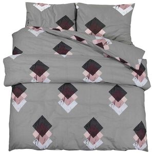 vidaXL Bettw&auml;sche-Set Mehrfarbig 260x240 cm Baumwolle