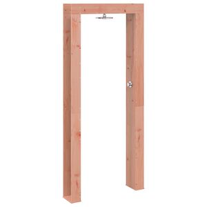 vidaXL Gartendusche 226 cm Massives Douglasholz und Edelstahl Natur