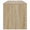 vidaXL TV-Schrank mit LED-Beleuchtung Sonoma-Eiche 140x36,5x40 cm