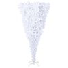 vidaXL K&uuml;nstlicher Weihnachtsbaum Wei&szlig; 240 cm PVC und Stahl