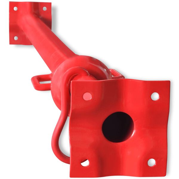 vidaXL Bausprie&szlig; 180 cm Rot