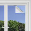 vidaXL Sonnenschutzfolie Statisch Reflektierend Silbern 45x2000 cm PVC