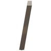 vidaXL Esstischbeine U-Form 2 Stk. Naturstahl 100x(72-73) cm Stahl