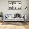 vidaXL Teppich ISTAN Hochflor Gl&auml;nzend Grau 80x150 cm