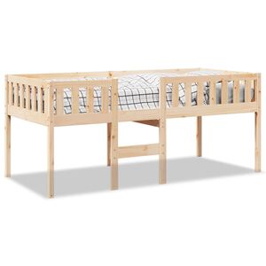 vidaXL Kinderbett ohne Matratze 90x190 cm Massivholz Kiefer