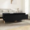 vidaXL Beistelltische 2 Stk. Schwarz 50x46x35 cm Holzwerkstoff