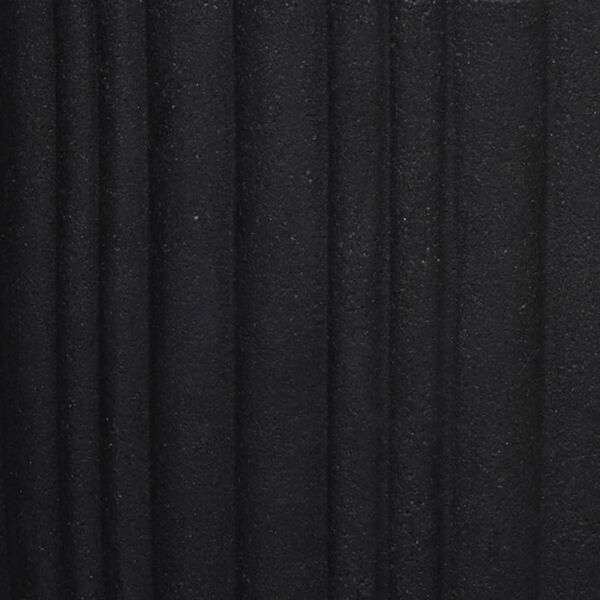 Capi Blumentopf Urban Tube Rund 43x41 cm Schwarz KBLT933